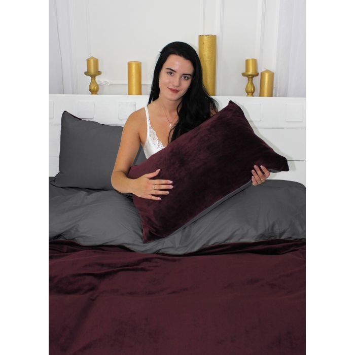 Постельное белье MirSon Велюр Winter Delicate 28-0066 Water-willow Двуспальный (2200004036021) изображение 4