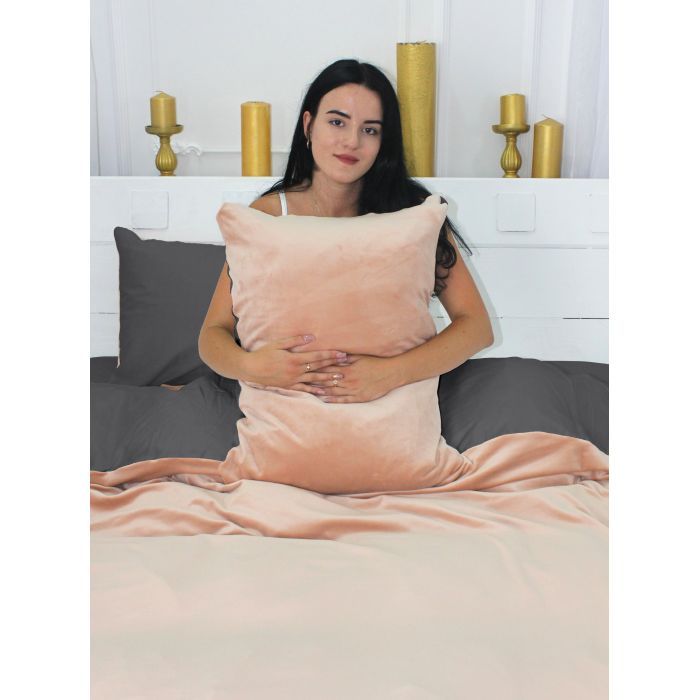 Постельное белье MirSon Велюр Winter Delicate 28-0091 Ortica Евро (2200004044835) изображение 4