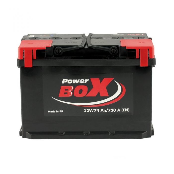 Аккумулятор автомобильный PowerBox 74 Аh/12V А1 Euro (SLF074-00)