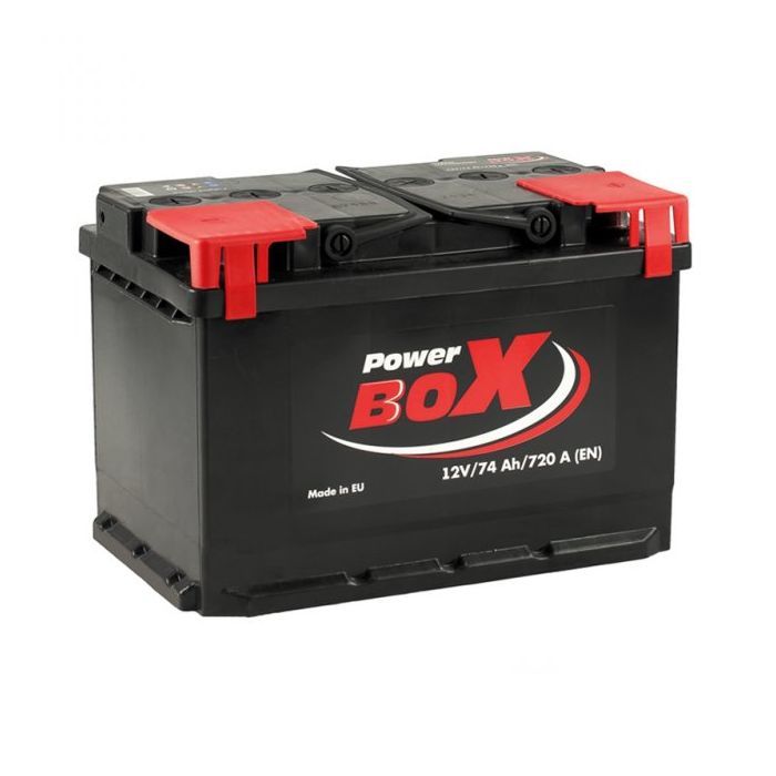Аккумулятор автомобильный PowerBox 74 Аh/12V А1 Euro (SLF074-00) изображение 2