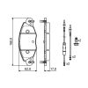 Гальмівні колодки Bosch 0 986 424 581 зображення 3