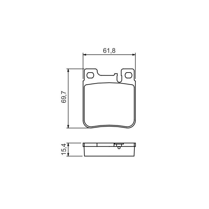 Тормозные колодки Bosch 0 986 460 965 изображение 7