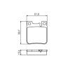 Тормозные колодки Bosch 0 986 460 965 изображение 7