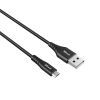 Дата кабель USB 2.0 AM to Micro 5P 1.0m NDURA black Trust (23567_TRUST) изображение 2