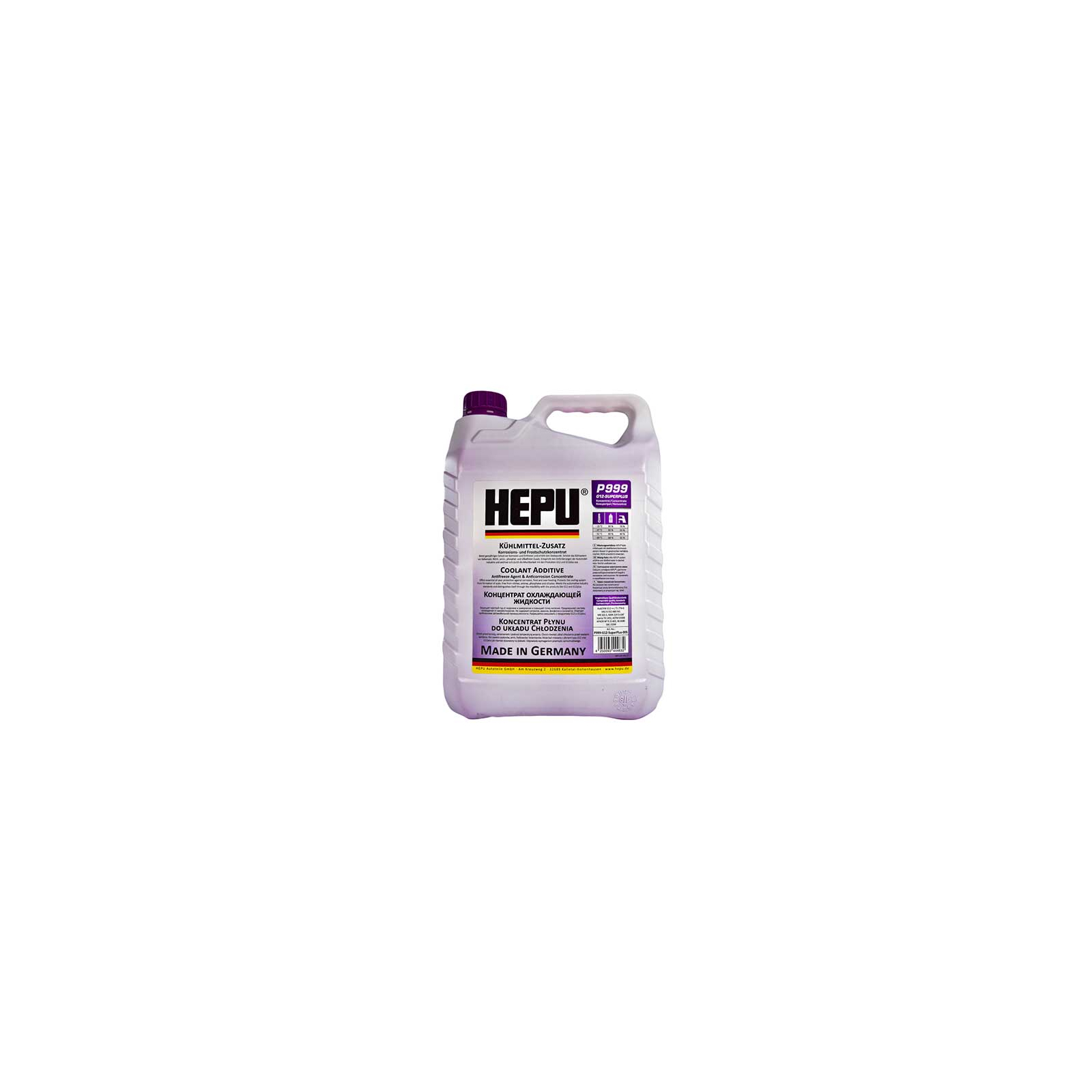 Антифриз HEPU G12 ++ 5л purple