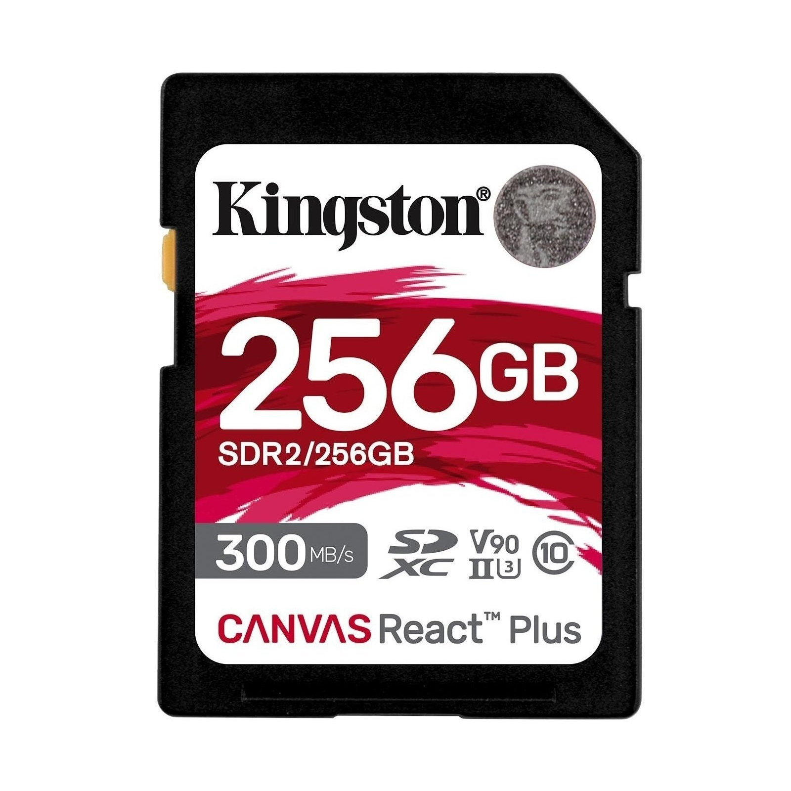 Карта памяти Kingston 64GB class 10 UHS-II U3 Canvas React Plus (SDR2/64GB)