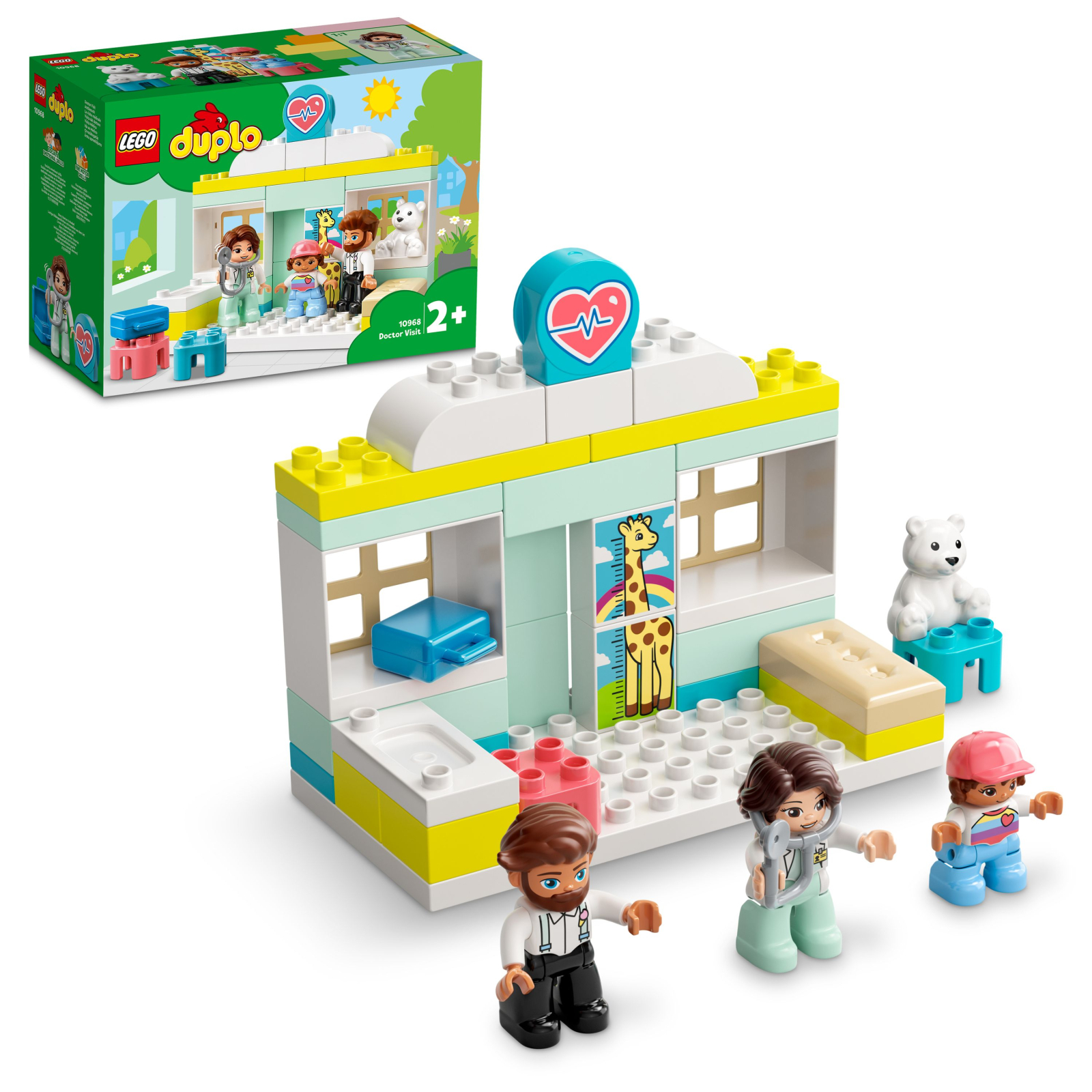 Конструктор LEGO DUPLO Town Похід до лікаря 34 деталі (10968) зображення 2