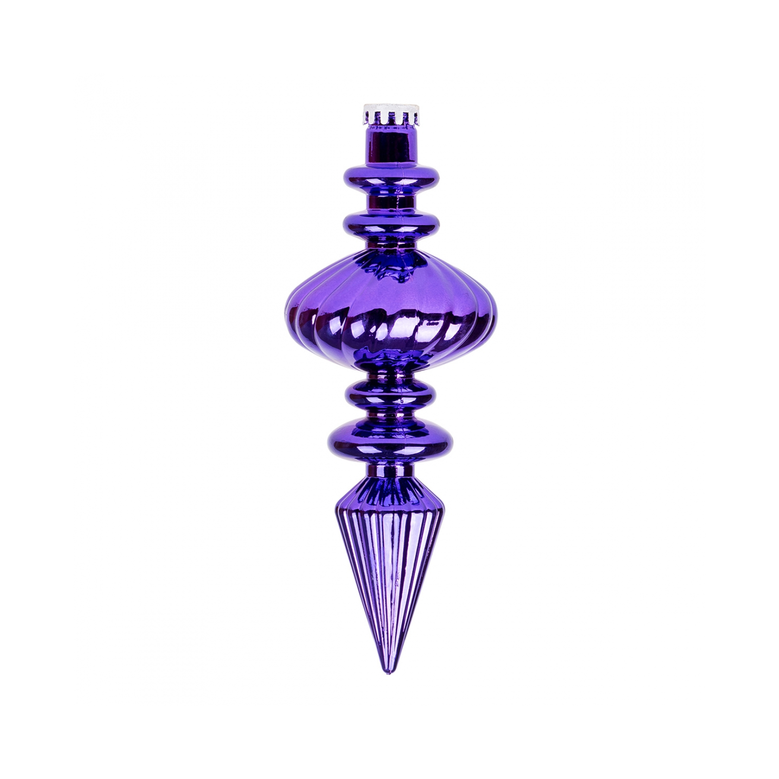 Елочная игрушка Novogod`ko Сосулька, пластик, 30 cм, фиолетовая, глянец (974099)