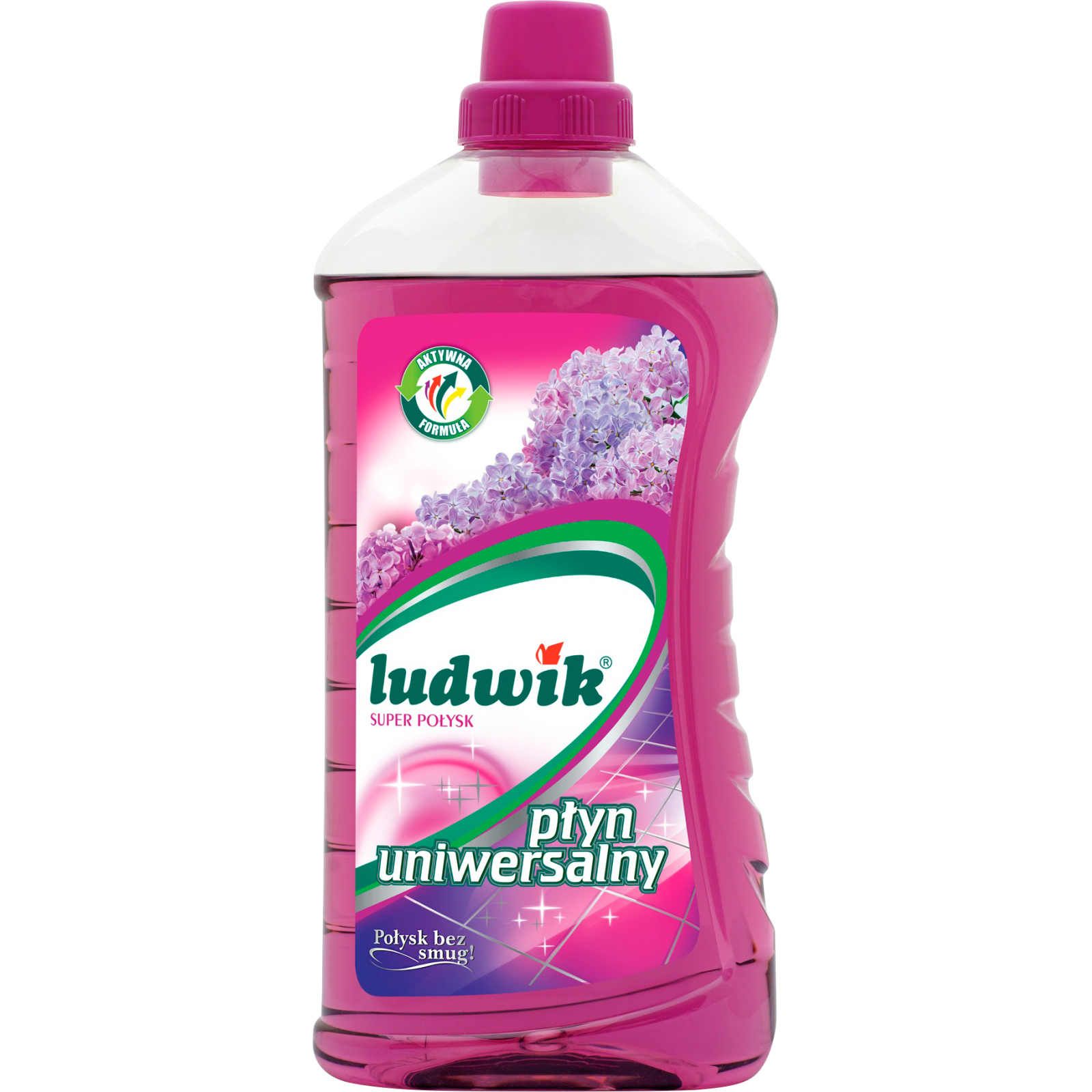 Средство для мытья пола Ludwik универсальное Супер блеск с ароматом сирени 1 л (5900498012026)