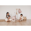Игровой набор Smoby Toys Колыбель Baby Nurse с балдахином Серо-розовая (220373) изображение 4