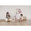 Ігровий набір Smoby Toys Колиска Baby Nurse з балдахіном Сіро-рожева (220373) зображення 6