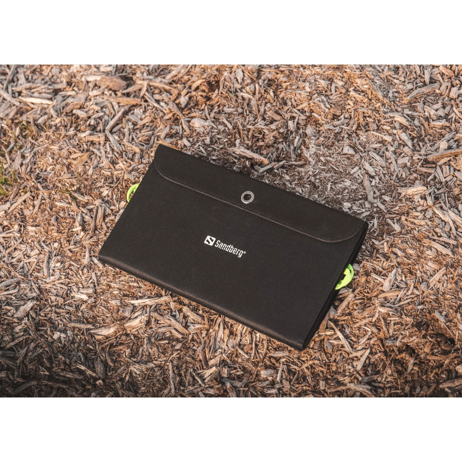 Батарея універсальна Sandberg 10000mAh, Solar Charger 21W, PD/18W, QC/3.0, USB-C, USB-A*2 (420-55) зображення 4