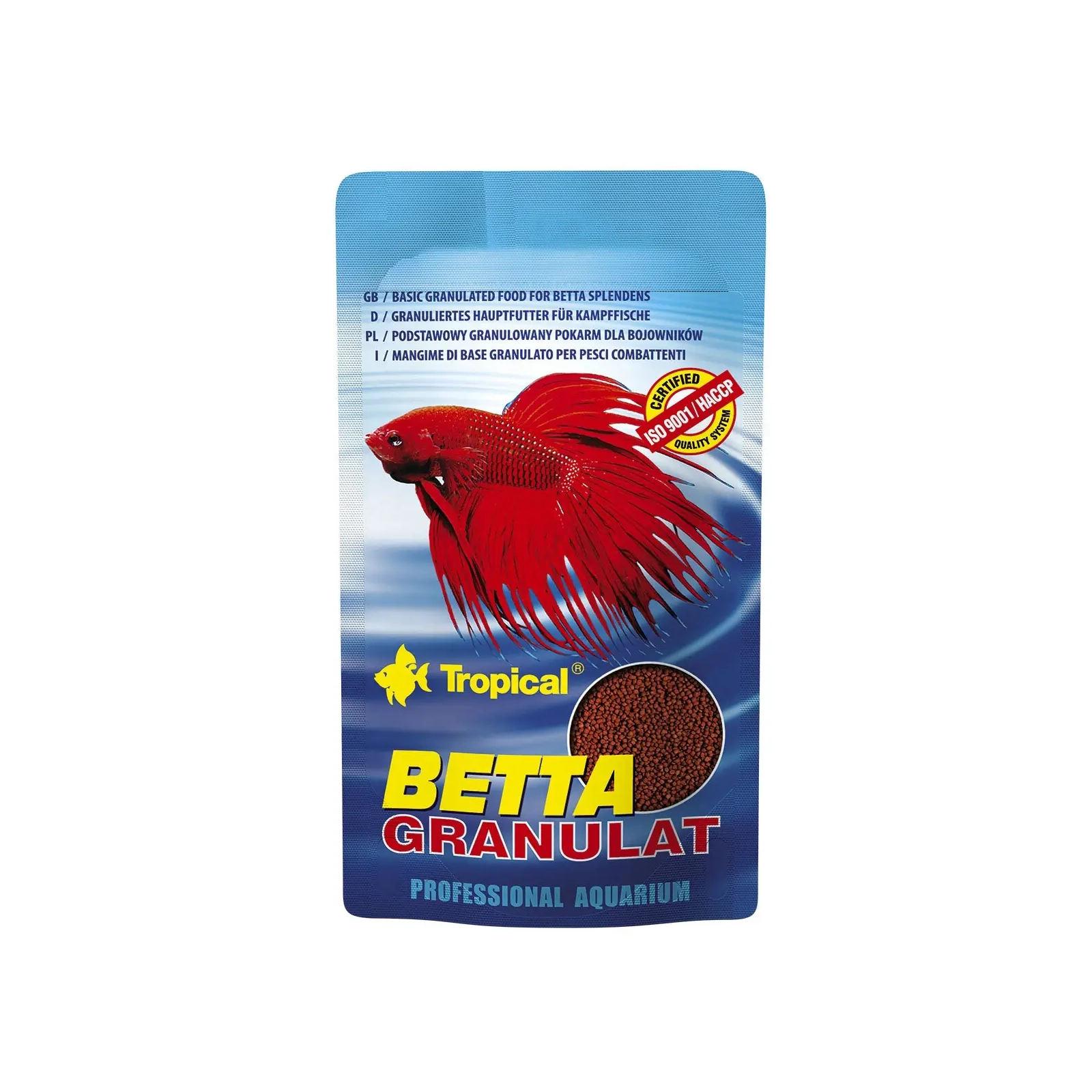 Корм для рыб Tropical Betta Granulat в гранулах 10 г (5900469614419)