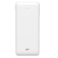 Батарея универсальная Silicon Power 20000mAh C200 Input:Type-C/Micro-USB, Output:USB-A*2(2,1A), White (SP20KMAPBK200CPW)