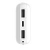 Батарея универсальная Silicon Power 20000mAh C200 Input:Type-C/Micro-USB, Output:USB-A*2(2,1A), White (SP20KMAPBK200CPW) изображение 3