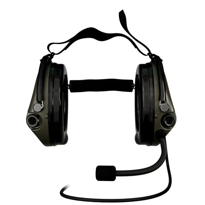 Наушники для стрельбы Sordin Supreme MIL CC Neckband Green PVC (76332-06-S) изображение 2