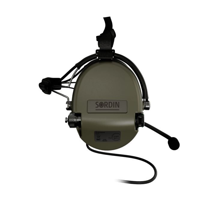 Наушники для стрельбы Sordin Supreme MIL CC Neckband Green PVC (76332-06-S) изображение 5