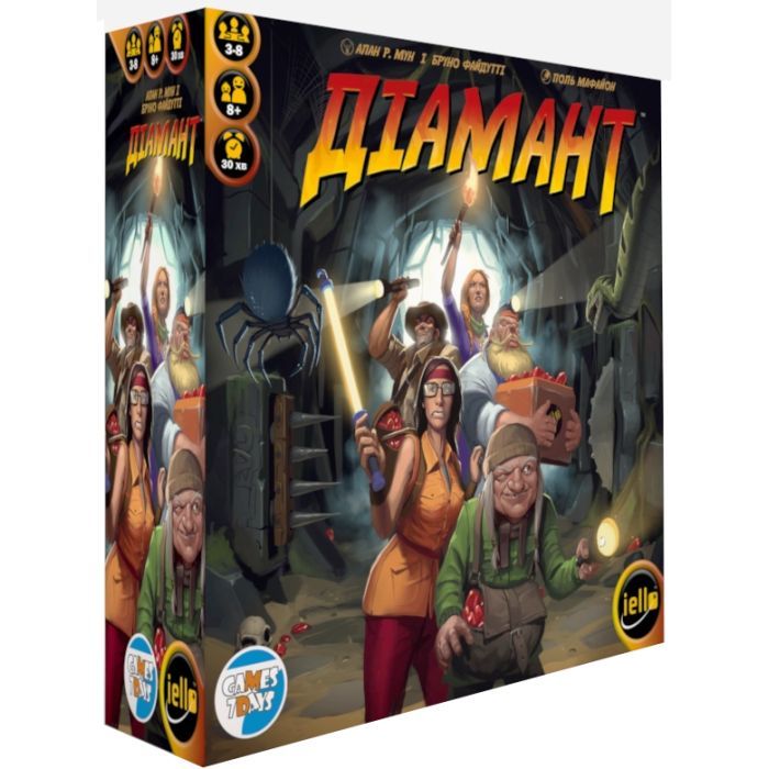 Настольная игра Games 7 Days Диамант (Diamant, Украинский) (DT001U)