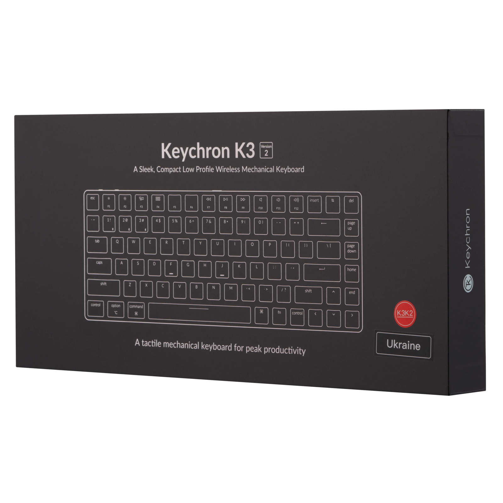 Клавіатура Keychron K3 84 Key Gateron Brown Wireless UA White (K3K3_KEYCHRON) зображення 12
