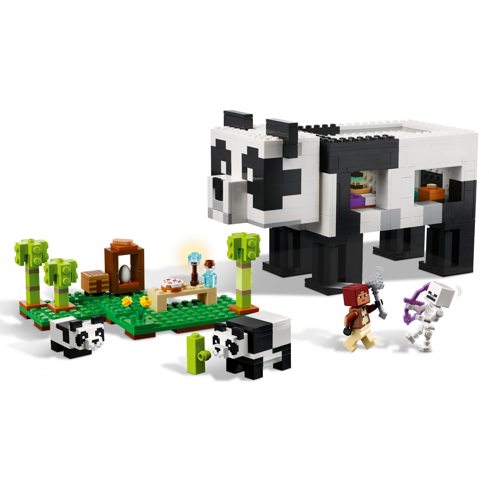 Конструктор LEGO Minecraft Помешкання панди 553 деталі (21245) зображення 3