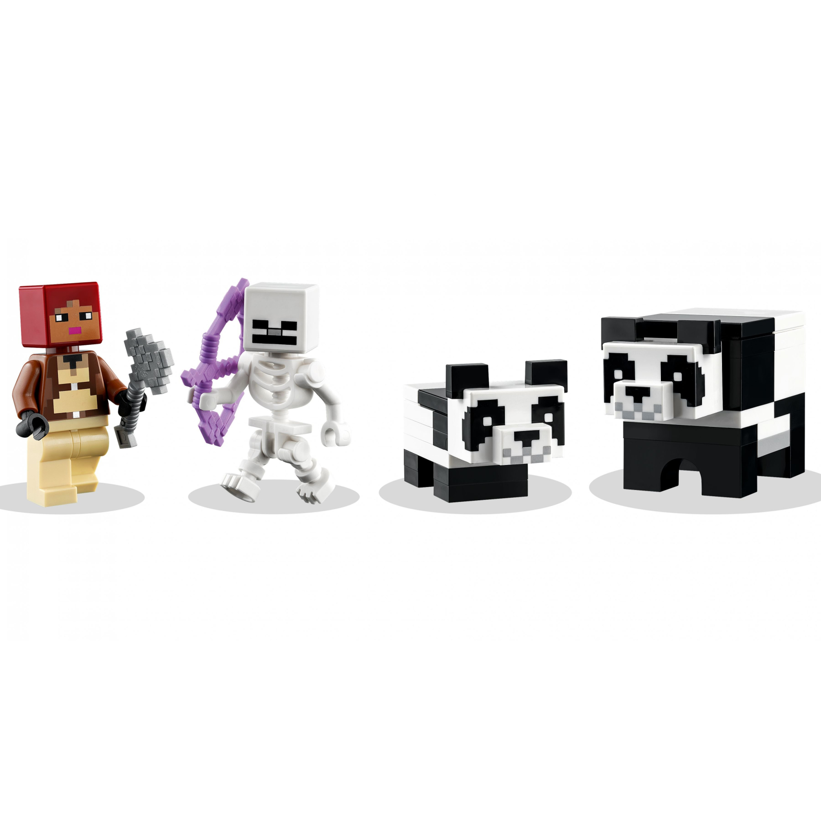 Конструктор LEGO Minecraft Помешкання панди 553 деталі (21245) зображення 6