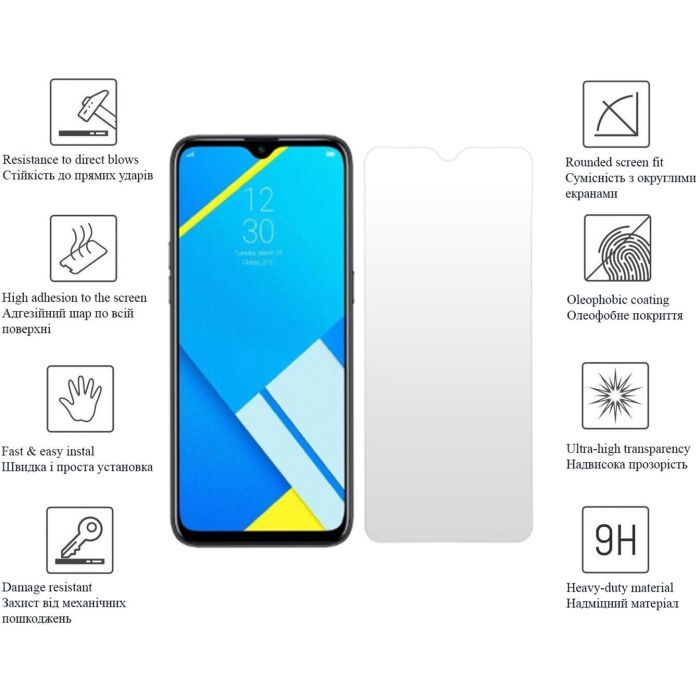 Скло захисне Drobak Vivo Y15s (616188) зображення 4