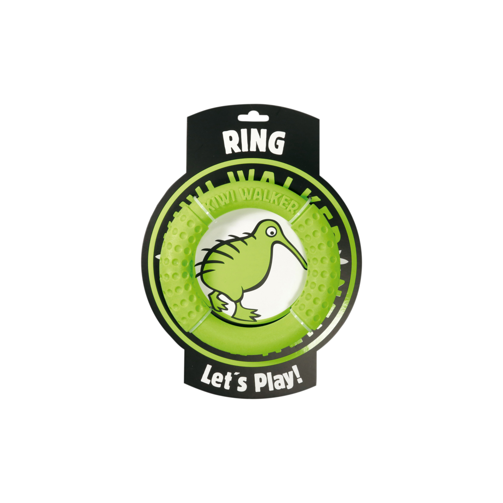 Игрушка для собак Kiwi Walker Кольцо 13.5 см зеленое (8596075002695) изображение 2
