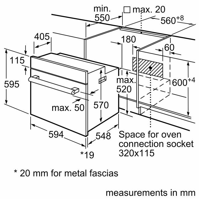 Духовой шкаф Bosch HBJ517SG0R изображение 6