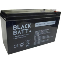Фото - Батарея для ДБЖ Blackbatt Батарея до ДБЖ  BB 12V 7.2Ah AGM  12V/7.2Ah AGM (12V/7.2Ah AGM)
