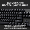 Клавіатура Logitech G413 TKL SE Mechanical Tactile Switch USB UA Black (920-010446) зображення 5