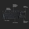 Клавиатура Logitech G413 TKL SE Mechanical Tactile Switch USB UA Black (920-010446) изображение 6