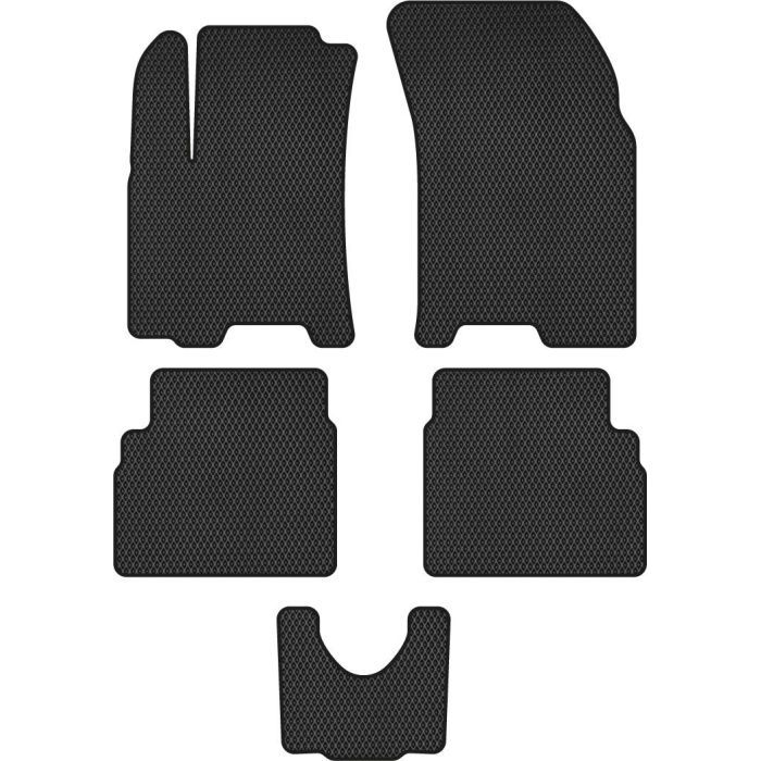 Коврик в салон EVAtech Chevrolet Aveo 2004-2011 2 покоління Seda (CT31631C5RBB)