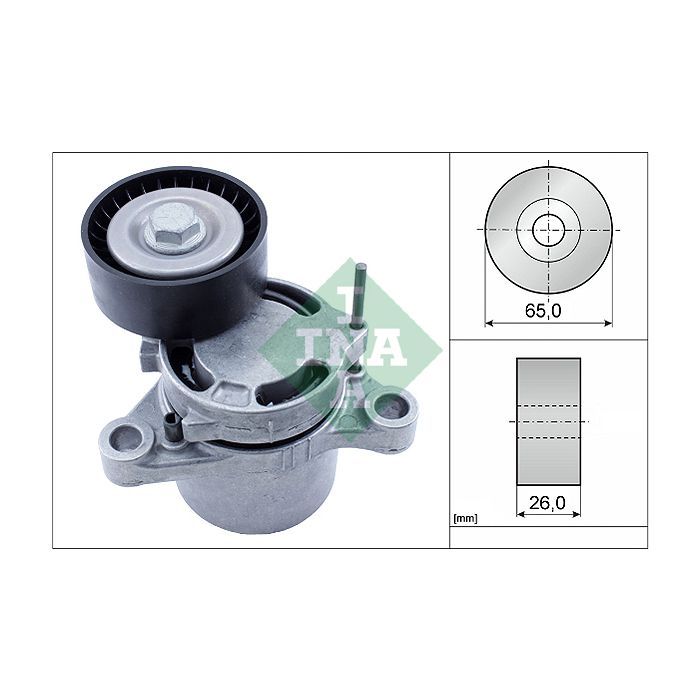 Ролик натягувача ременя INA 534 0627 10