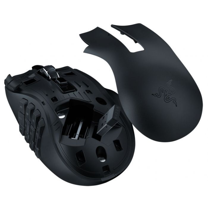 Мышка Razer Naga V2 Hyperspeed Wireless Black (RZ01-03600100-R3G1) изображение 3 Мышка Razer Naga V2 Hyperspeed Wireless Black (RZ01-03600100-R3G1) изображение 3