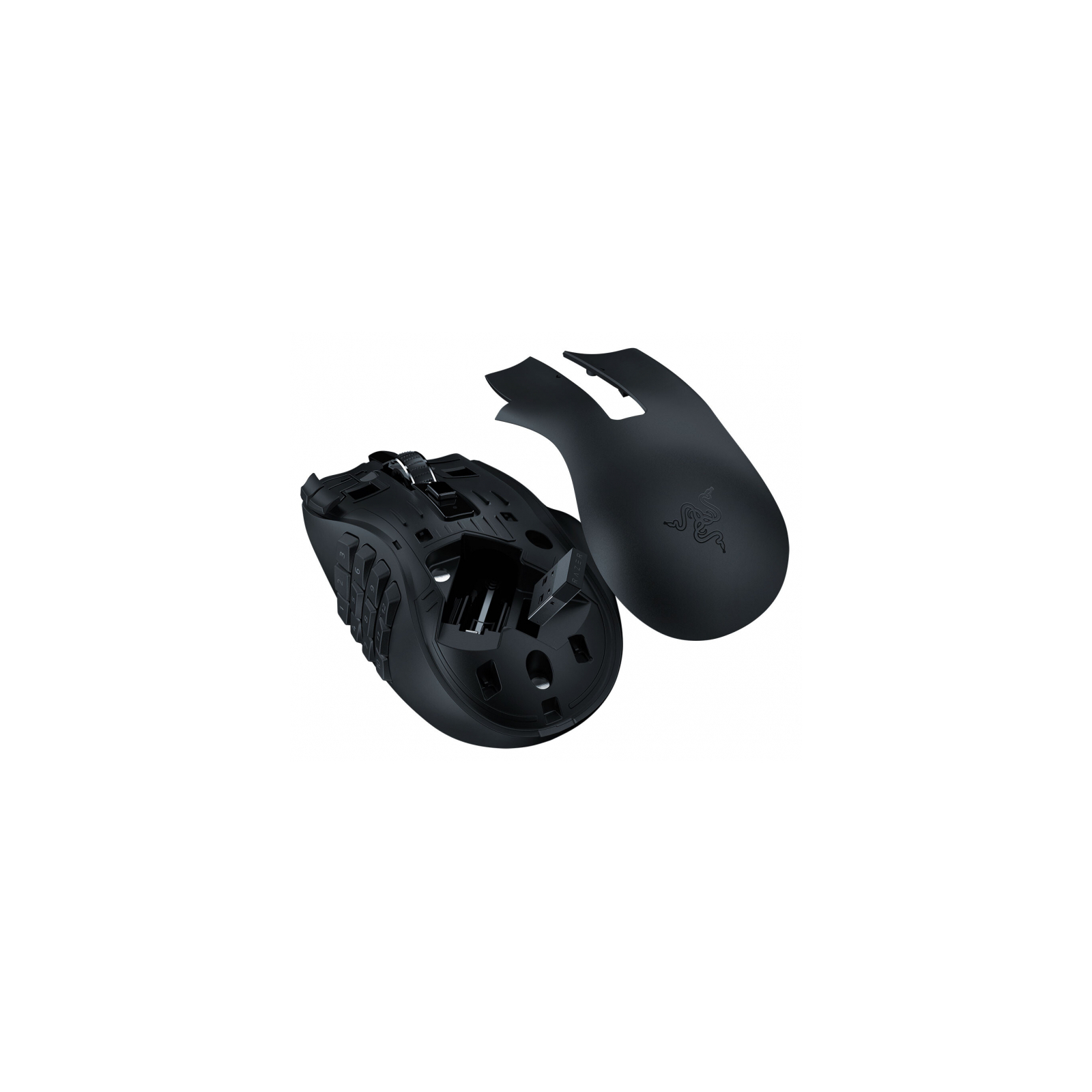 Мышка Razer Naga V2 Hyperspeed Wireless Black (RZ01-03600100-R3G1) изображение 3