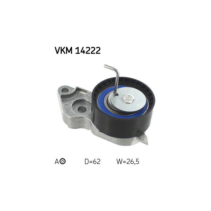 Ролик натягувача ременя SKF VKM 14222