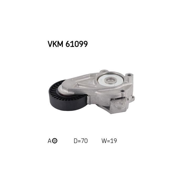 Ролик натяжителя ремня SKF VKM 61099