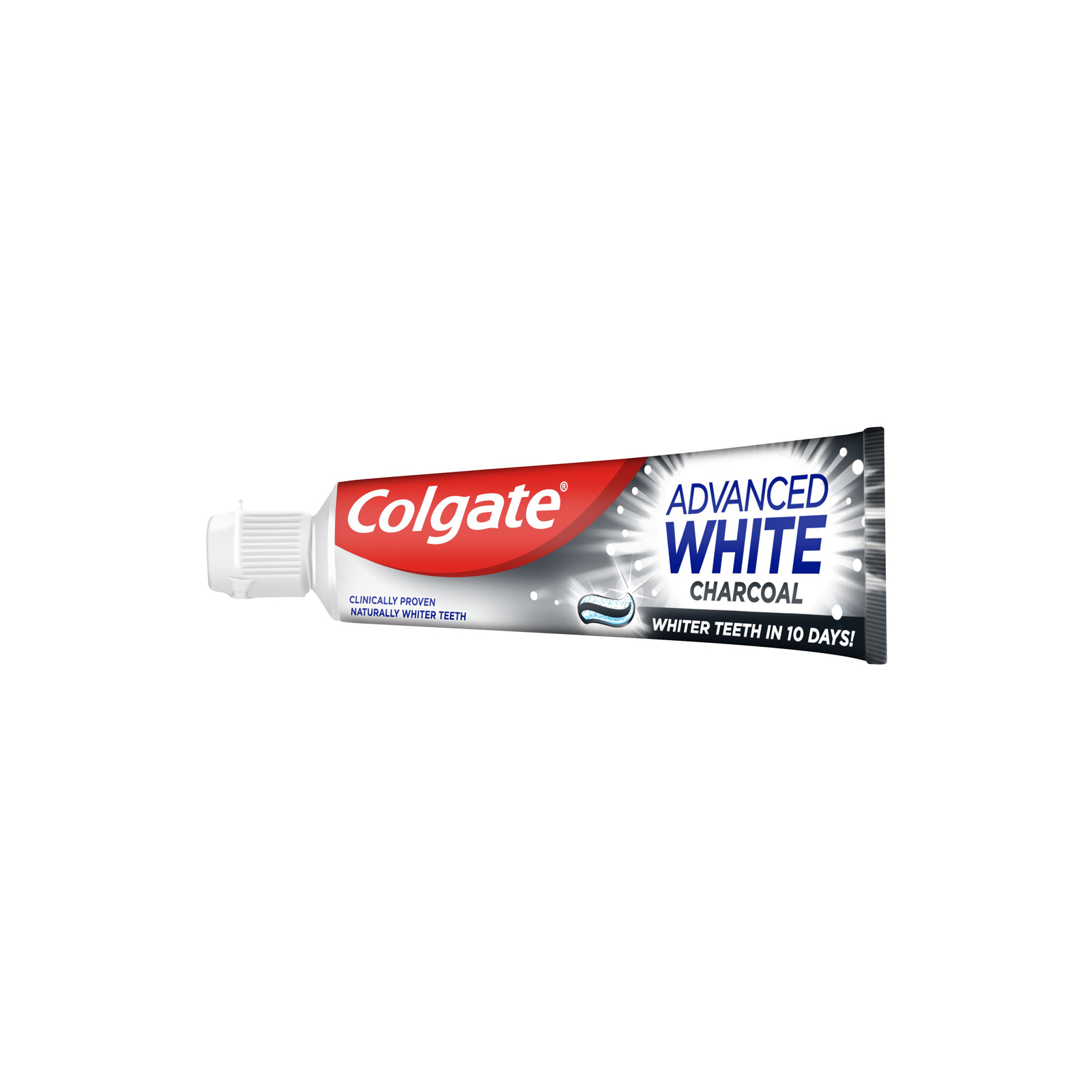 Зубна паста Colgate Advanced White Charcoal Відбілювальна з вугіллям 100 мл (8718951278851) зображення 3