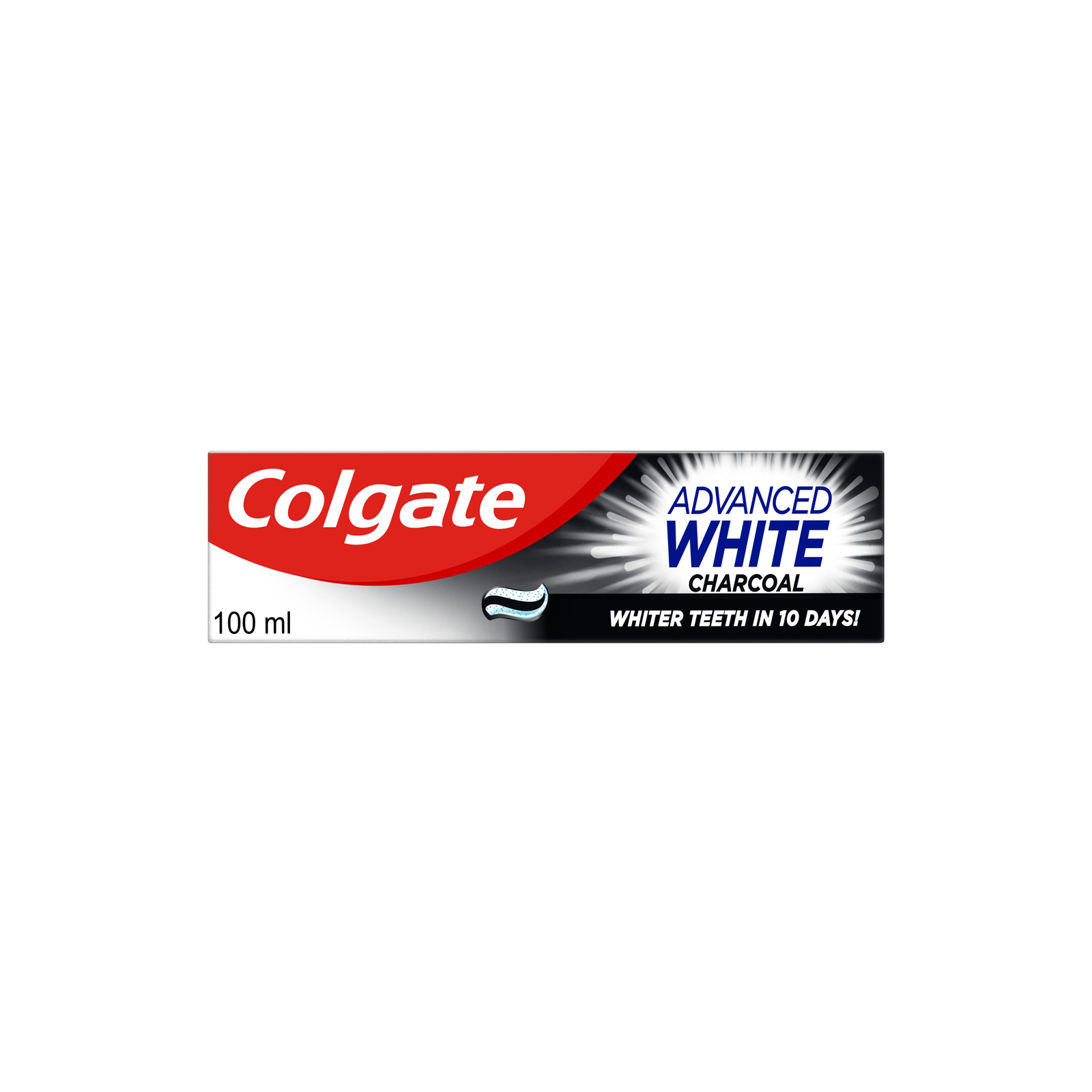 Зубная паста Colgate Advanced White Charcoal Отбеливающая с углем 75 мл (8718951253827)