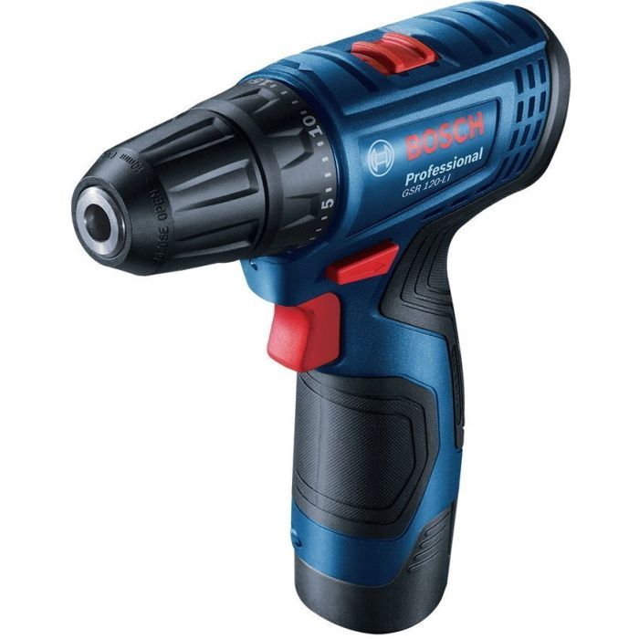 Набір електроіструментів Bosch електичних GSR 120-LI+GDR 120-LI+2 АКБ 1,5Ah (0.601.9G8.023) зображення 5
