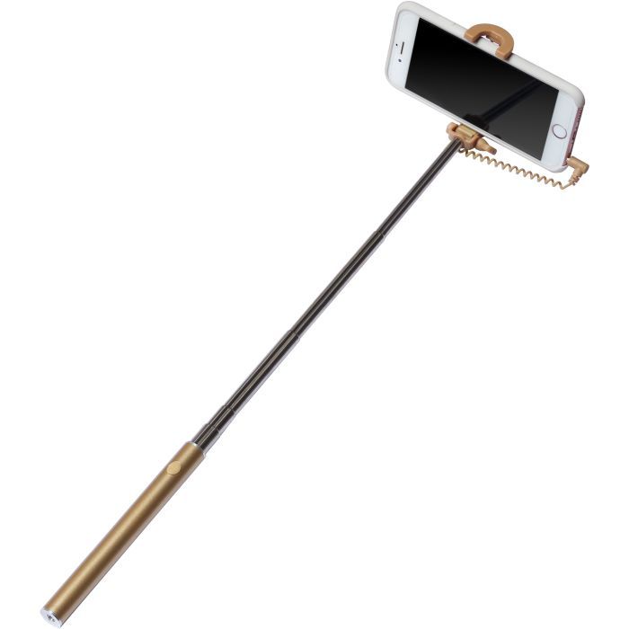 Монопод для селфи Grand-X Elegant 3,5 U-крепление, бронзовый (E3UBE) изображение 5