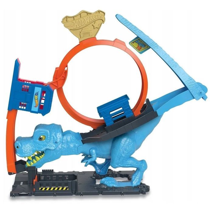 Автотрек Hot Wheels Охота Ти-Рекса (HKX42) изображение 3