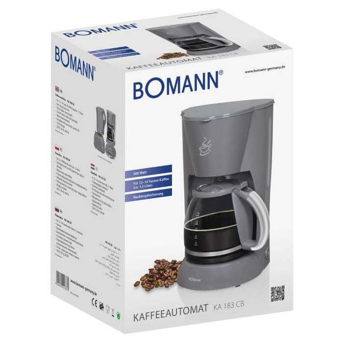Капельная кофеварка Bomann КА 183 CB grey (КА183CB grey) изображение 5