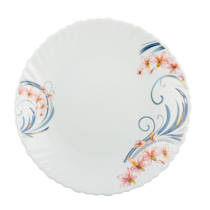 Тарілка Vittora "Квіткові Вензеля" Wave Dessert 19 см (V-190FM)