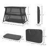 Кроватка Kinderkraft манеж 4 в 1 Sofi Plus Grey (5902533920051) изображение 5
