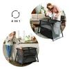 Кроватка Kinderkraft манеж 4 в 1 Sofi Plus Grey (5902533920051) изображение 6