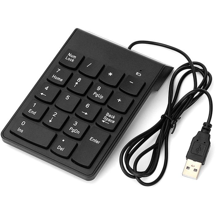 Клавиатура Gembird KPD-U-03 USB Black (KPD-U-03) изображение 3