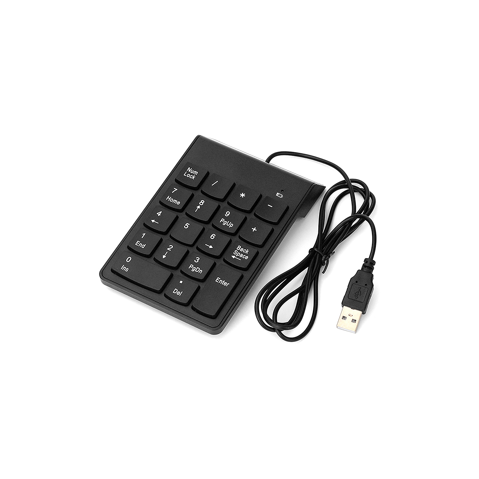 Клавиатура Gembird KPD-U-03 USB Black (KPD-U-03) изображение 3