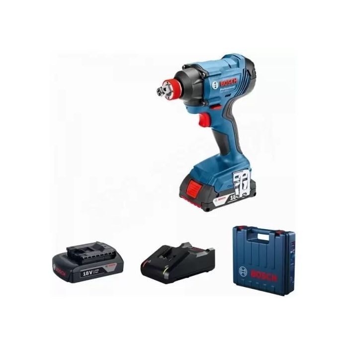 Гайковерт Bosch GDX 180-Li, 2х18 В, M6-M14, кейс (0.601.9G5.223) изображение 4