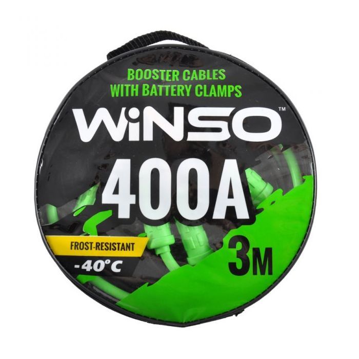 Дроти для запуску для автомобіля WINSO 400А, 3м (138430) зображення 2